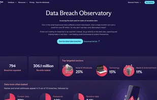Data Breach Observatory screenshot 1