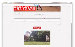 Press Make gif button and wait when gif animation is available. Download gif, mp4, webm file