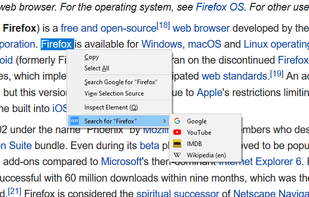 Swift Selection Search screenshot 3