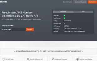 vatlayer API screenshot 1