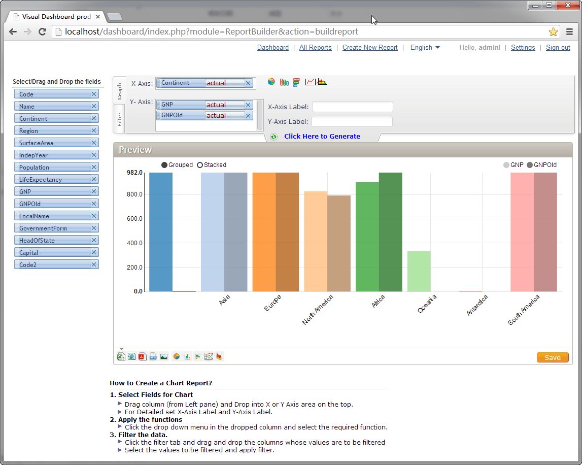 Dashboard for mysql alternatives 25 database managers and similar