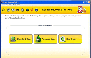 Kernel Recovery for iPod screenshot 1