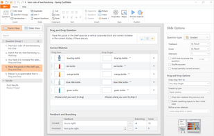Creating Drag-and-Drop Question