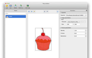 PhysicsEditor screenshot 1