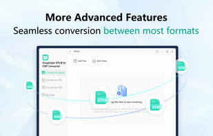 Kingshiper EPUB to PDF Converter screenshot 2