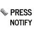 Press Notify icon