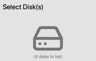 Add multiple disks for simultaneous restore