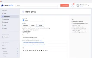 Peeranha screenshot 1