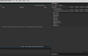 Adobe Media Encoder screenshot 1