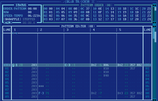 Adlib Tracker II screenshot 1