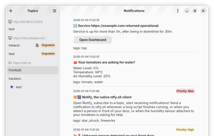 Ntfyr screenshot 1