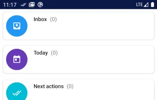 GTD Simple screenshot 1