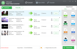 Gihosoft Total Video Converter screenshot 1