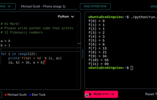 Coding View screenshot 1