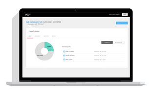 Digify Virtual Data Room activity tracking and statistics