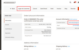 Magento 2 Convert Guest to Customer Extension screenshot 1