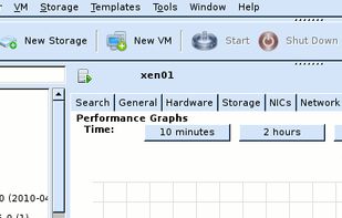 OpenXenManager screenshot 1