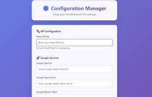 Configuration manager