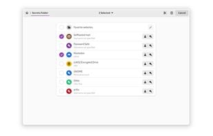 GNOME Secrets screenshot 1