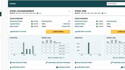 Logit.io Application Monitoring screenshot 1