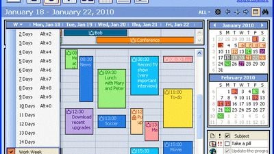Multi-day view