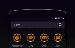 Gold Dragon Icon Pack screenshot 1