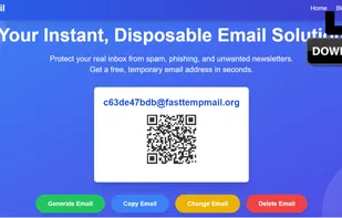 Fast Temp mail screenshot 1