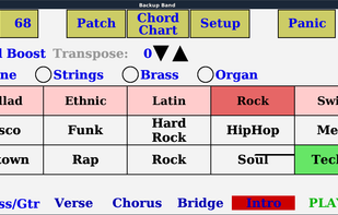 BackupBand screenshot 1
