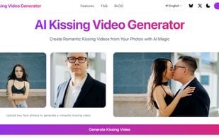 AI Kissing Video Generator Effect
