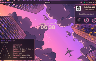 fabric (Desktop Widgets System) screenshot 1
