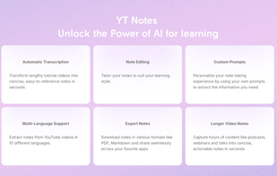 YT Notes screenshot 1