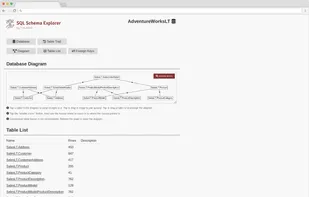 SQL Schema Explorer screenshot 1