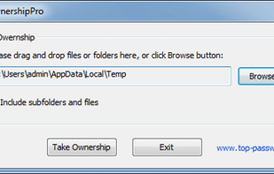 TakeOwnershipPro screenshot 1