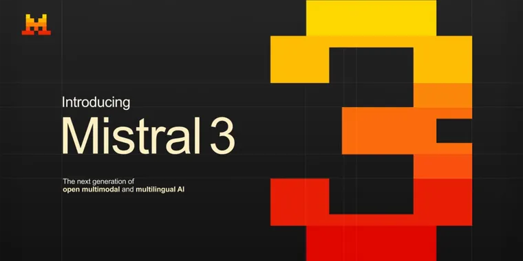 French AI startup Mistral has launched Mistral 3, its new suite of open multimodal models image