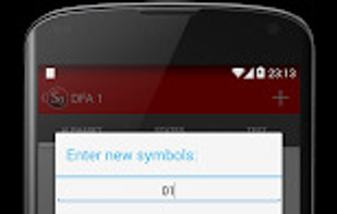 DFA Tester screenshot 1