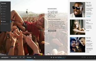 New Myspace screenshot 1
