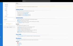 Wiki.js screenshot 1