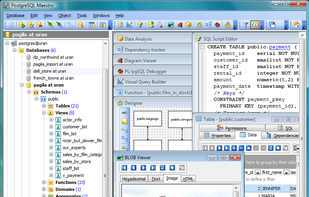 PostgreSQL Maestro interface