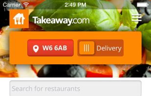 Takeaway.com screenshot 1