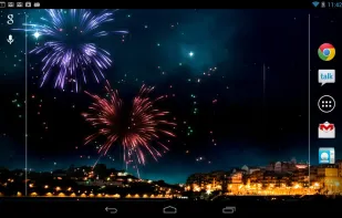 KF Fireworks Live Wallpaper screenshot 2