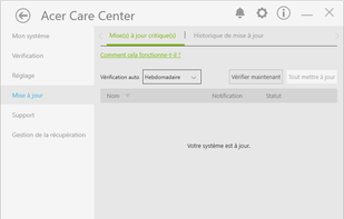 Acer Care Center screenshot 1
