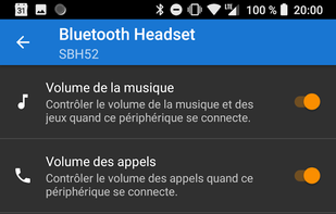 Bluetooth Volume Manager screenshot 1