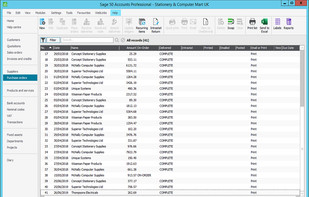 Sage 50 screenshot 2