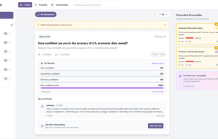Main discussion feed