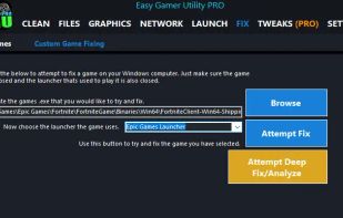 Easy Gamer Utility screenshot 1