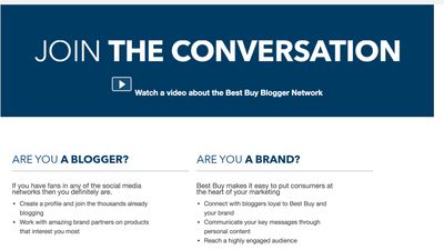 Best Buy Blogger Network screenshot 1