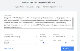 Google Text To Speech AI screenshot 1