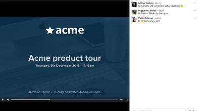 Webinar replay