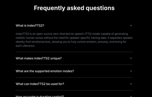 IndexTTS screenshot 2