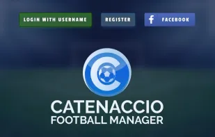 Main screen, you can register using your email or with Facebook